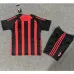AC Milan 2008/09 Kinder Heimmannschafts - Retro - Trikot - Rot