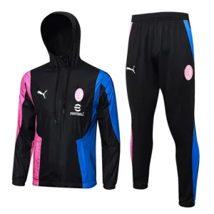 AC Milan 2024/25 Trench Coat Sportswear A - Black