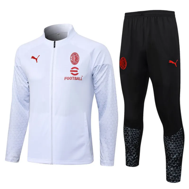 Chaqueta de deporte del AC Milan 2024/25 - Blanca