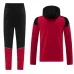 Vestito da sport con cappuccio dell'AC Milan 2024/25 - Rosso