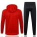 Vestito da sport con cappuccio A dell'AC Milan 2024/25 - Rosso