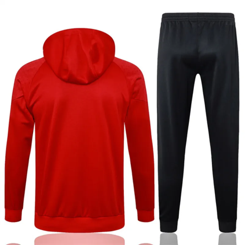Vestito da sport con cappuccio A dell'AC Milan 2024/25 - Rosso
