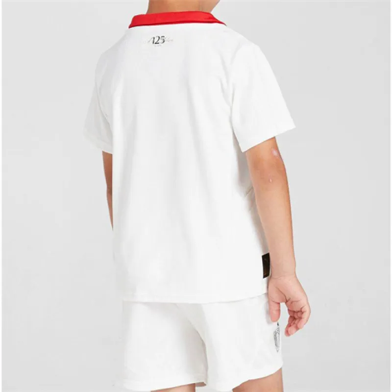 Camiseta de fuera para niños de AC Milan 2024/25 - blanca