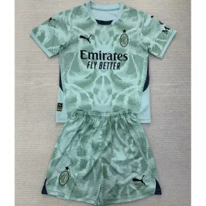 Maglia di portiere per bambini di AC Milan 2024/25 - verde