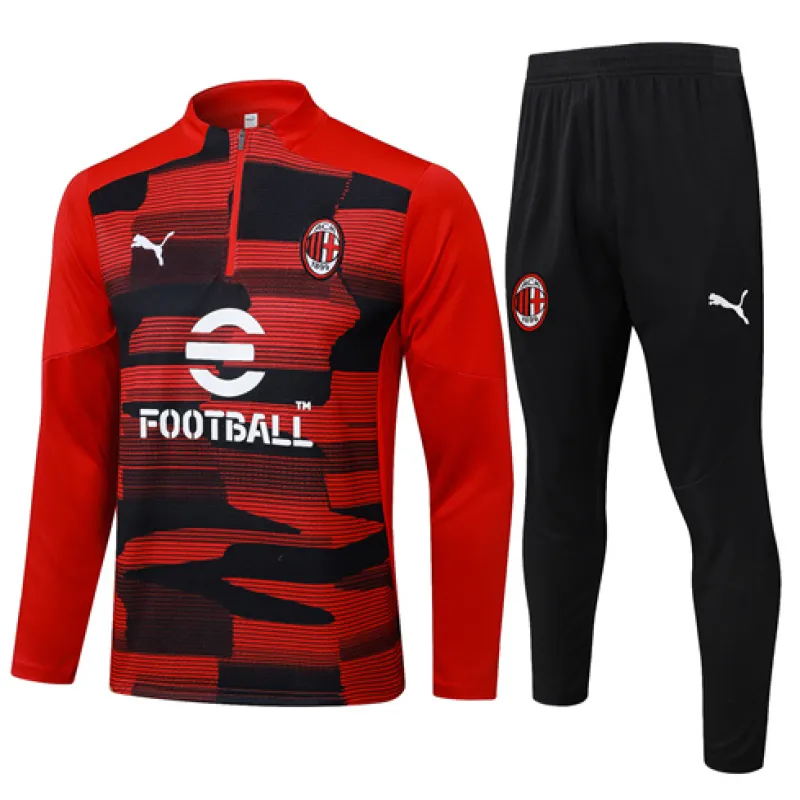 Abbigliamento sportivo per bambini di AC Milan 2024/25 - rosso