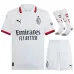 AC Milan 2024/25 Away Kids' Jersey Set - White