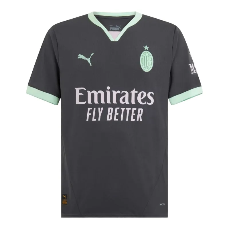 AC Milan 2024/25 Dritte Kinder-Trikotset - Kohlegray