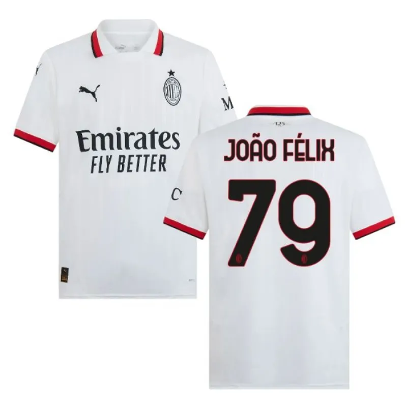 João Félix's 2024/25 Auswärtstrikot - Weiß