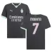 Morata's AC Milan 2024/25 Third Jersey - Charcoal Gray