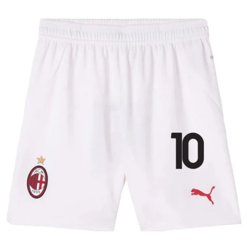 Rafael Leao's AC Milan 2024/25 Home Kids Jersey Set - White