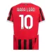 Rafael Leaos AC Milan 2024/25 Heim-Kinder-Jersey-Set - Schwarz