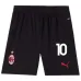 Rafael Leaos AC Milan 2024/25 Heim-Kinder-Jersey-Set - Schwarz