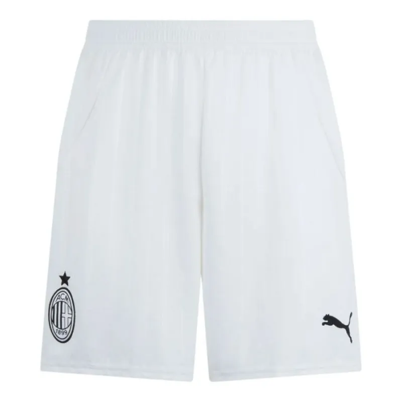 L'ensemble du maillot pour enfants de l'extérieur de l'AC Milan 2024/25 de Rafael Leao - Blanc