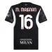M. Maignan's AC Milan 2024/25 Home Goalkeeper Jersey - Black