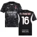 Le maillot de gardien du domicile de l'AC Milan 2024/25 pour enfants de M. Maignan - Noir