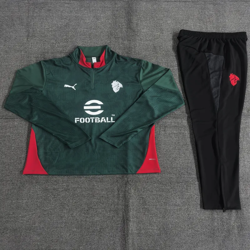 AC Milan 2025/26 Kids Sports Set Green