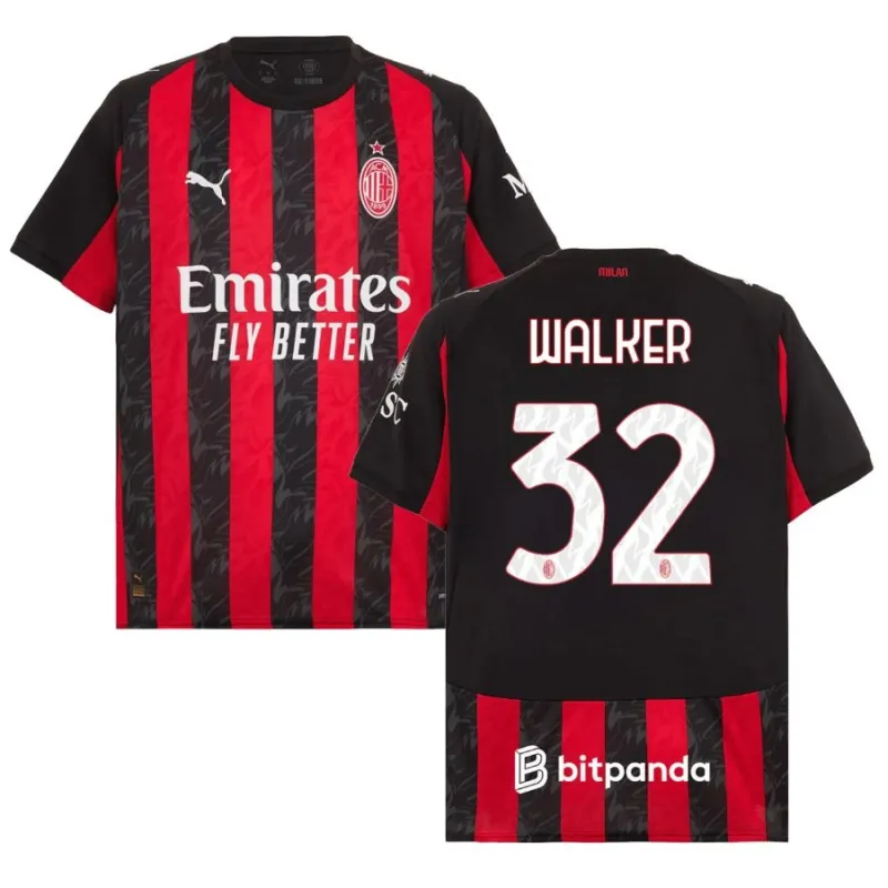 AC Mailand WALKER Heimtrikot 2025/26 - Rot