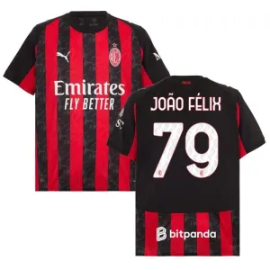 AC Milan JOAO·FELIX Maglia casa 2025/26 - Rosso