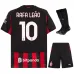 AC Milan RAFA·LEAO Kit infantile 2025/26 Maglia casa - Rosso
