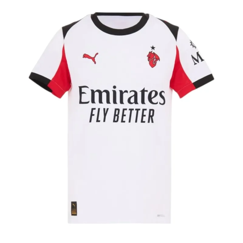Camiseta fuera de casa femenina del AC Milan 2025/26 - Blanco