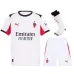 AC Milan 2025/26 Kinder-Auswärtstrikot-Set - Weiß
