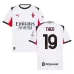 Camiseta fuera de casa de Theo del AC Milan 2025/26 - Blanco