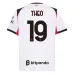Set di maglia bambini in trasferta di Theo dell'AC Milan 2025/26 - Bianco