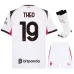 Set di maglia bambini in trasferta di Theo dell'AC Milan 2025/26 - Bianco