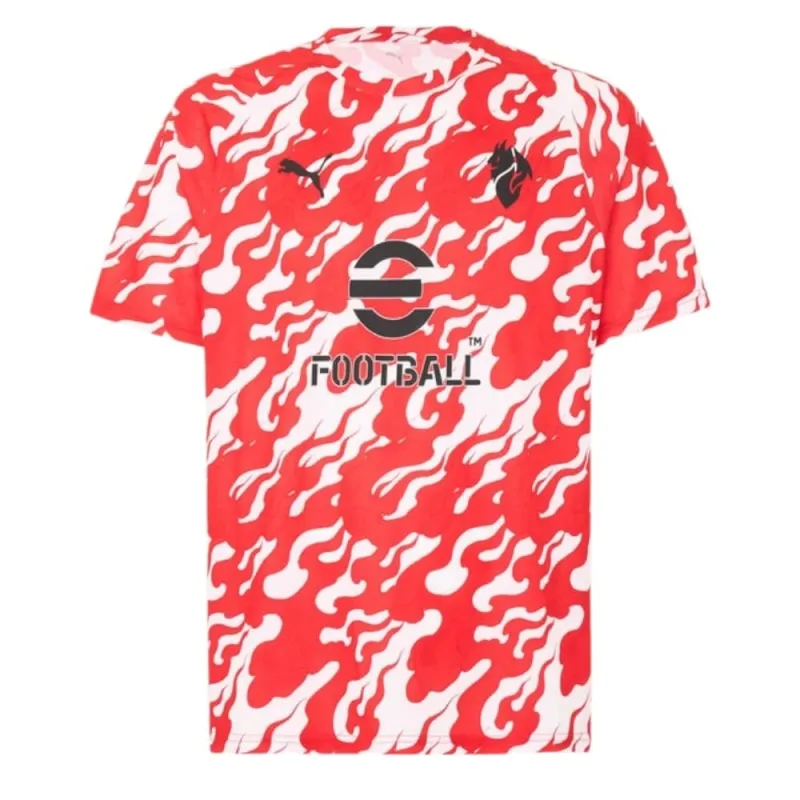 AC Milan 2025/26 Vorspiel-Trikot - Rot