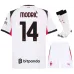 Ensemble de maillot enfant à l'extérieur de MODRIC de l'AC Milan 2025/26 - Blanc