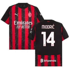 AC Milan MODRIC Maglia casa 2025/26 - Rosso