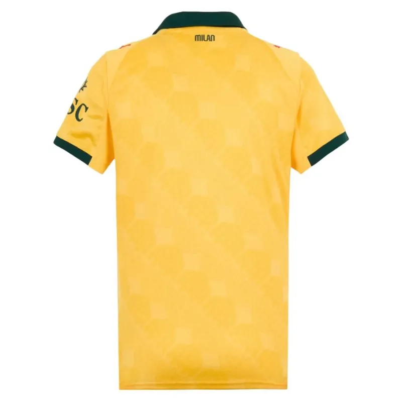 Maglia terza femminile dell’AC Milan 2025/26 - Giallo