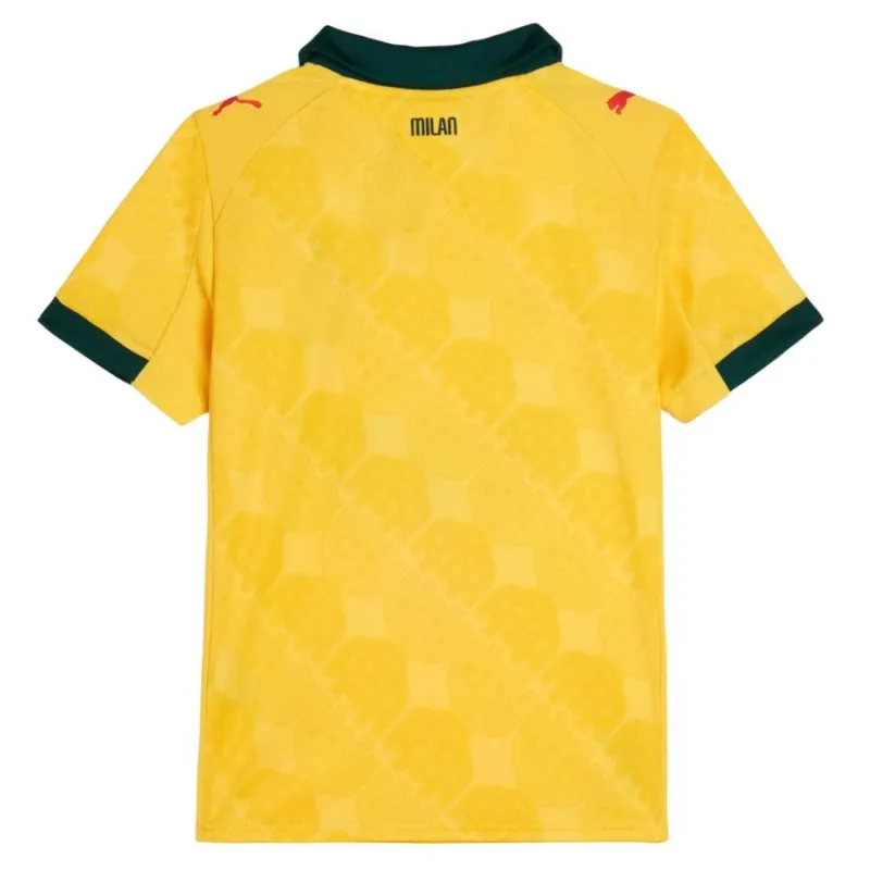 AC Milan 2025/26 Third Kids Jersey Yellow