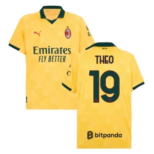 Maglia terza di THEO dell’AC Milan 2025/26 - Giallo