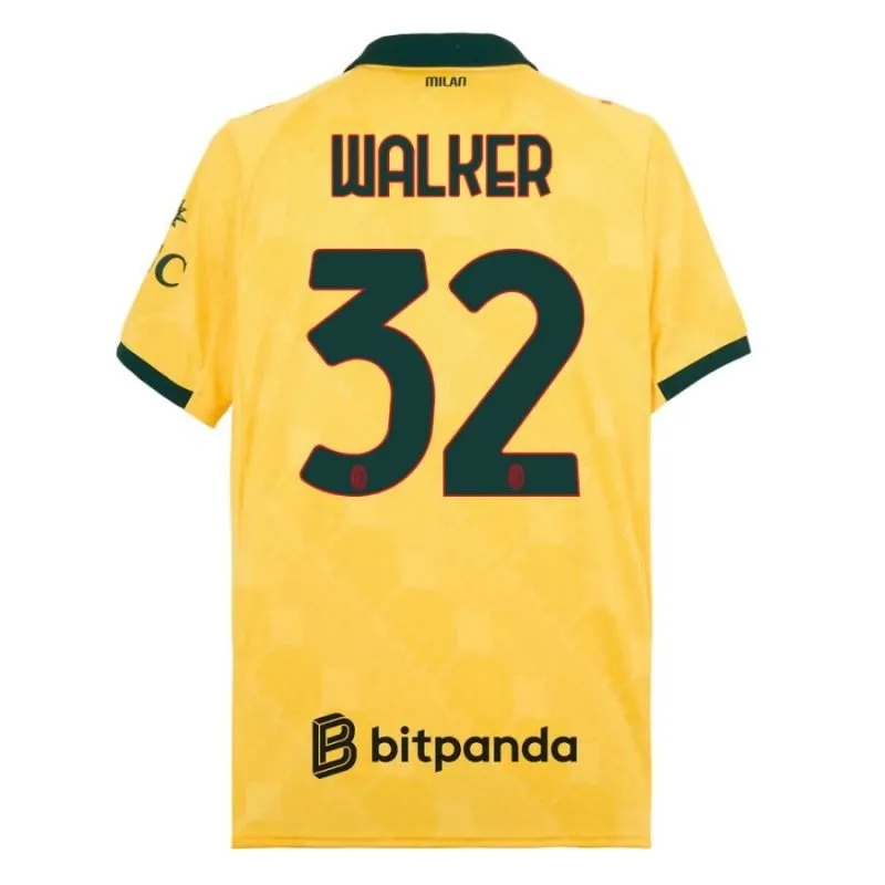 AC Milan WALKER 2025/26 Third Jersey - Yellow