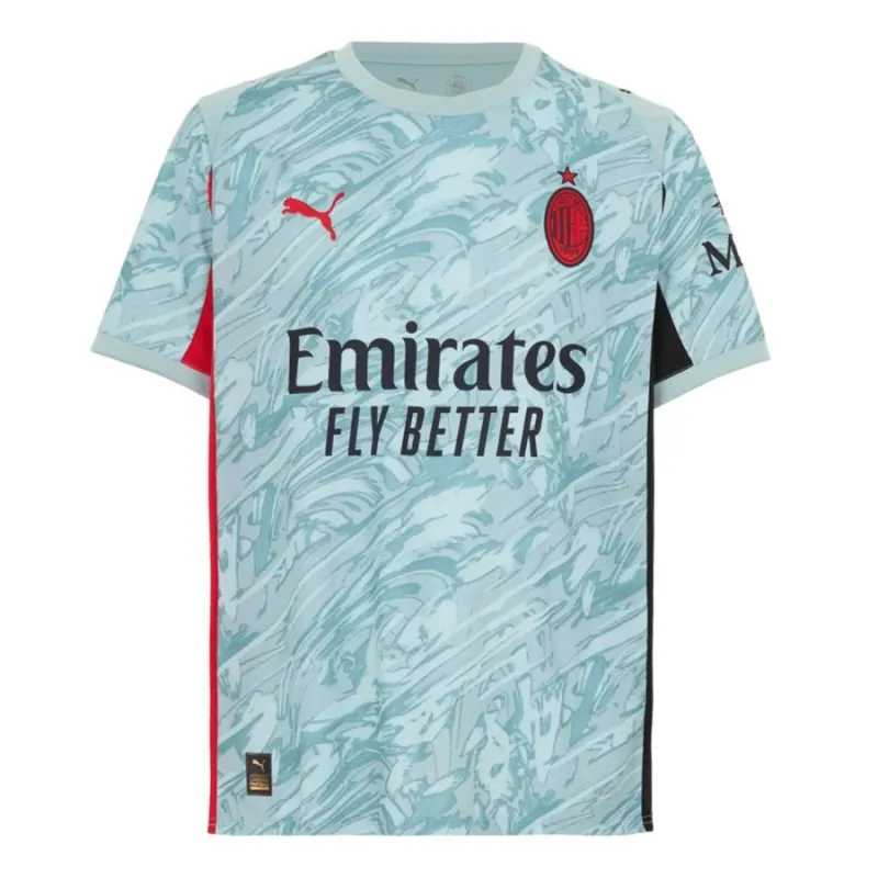 AC Milan 2025/26 Home Goalkeeper Jersey - Blue
