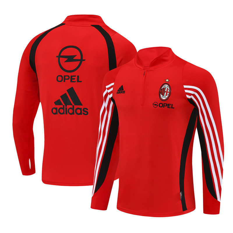 AC Milan 2003/04 Abbigliamento Sportivo Vintage Rosso