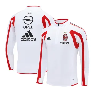 AC Milan 2005/06 Abbigliamento Sportivo Vintage Bianco