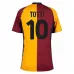 Maglia Casa Retrò AS Roma TOTTI 2001/02 - Rosso/Arancione