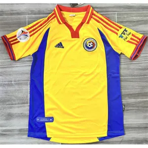 AS Roma 2000 Home Retro Jersey - Yellow