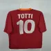 Totti, maillot rétro domicile n°10 d'AS Roma 2000/01 - Rouge