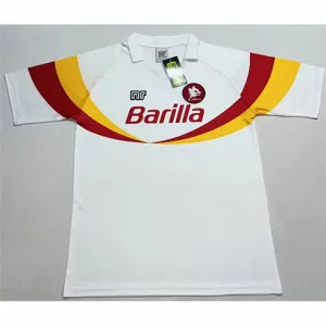 AS Roma 1990/91 Away Retro Jersey - White