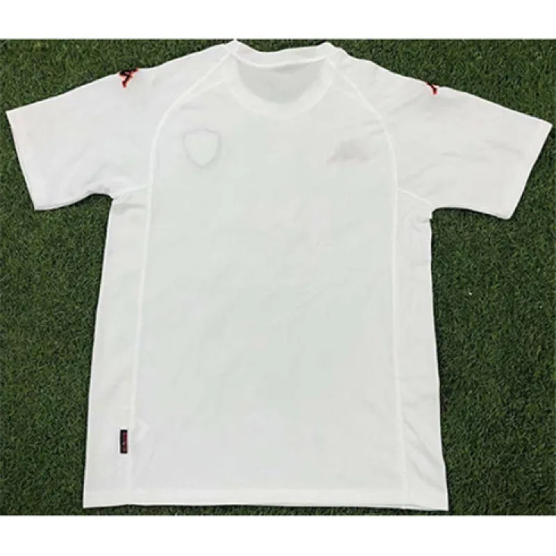 Maillot rétro d'extérieur d'AS Roma 2000/01 - Blanc