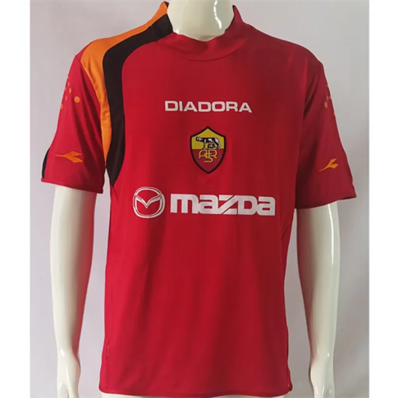 AS Roma 2004/05 Home Retro Jersey - Red