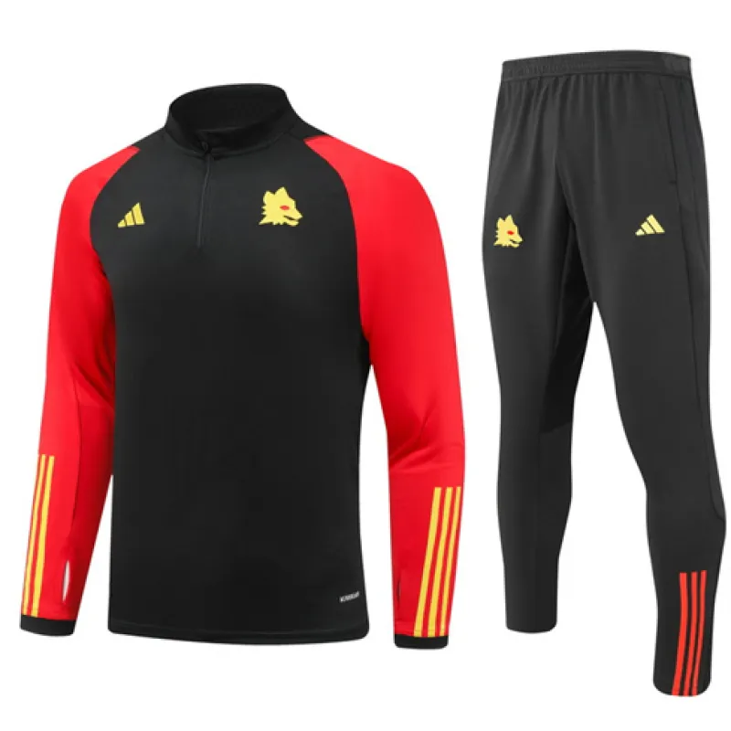 AS Roma 2024/25 Children's Sportswear - Black