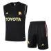 AS Roma 2024/25 Weste + Shorts - Schwarz