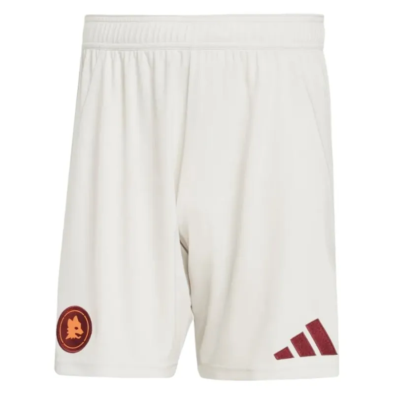 AS Roma 2024/25 Away Kids' Jersey Set - White