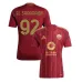 El Shaarawy, maglia di casa dell'AS Roma 2024/25 - Rosso vino