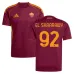 AS Roma EL SHAARAWY 2025/26 Heimtrikot - Burgunderrot