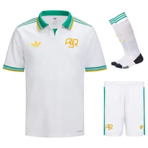 AS Roma 2025/26 Third Kids' Jersey Set - White